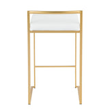Fuji Stacker 26" Fixed-Height Counter Stool - Set of 3