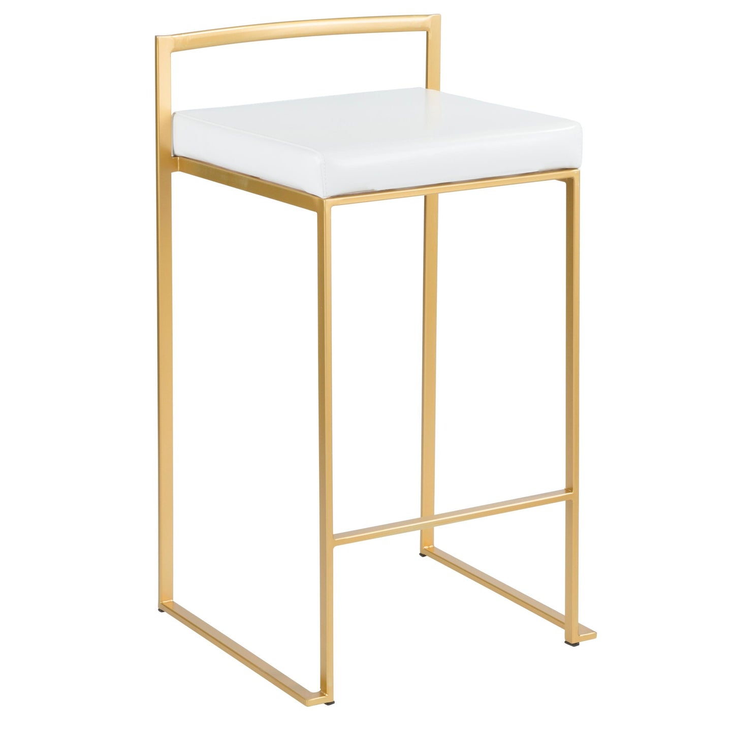 Fuji Stacker 26" Fixed-Height Counter Stool - Set of 3