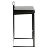 Fuji Stacker 26" Fixed-Height Counter Stool - Set of 3