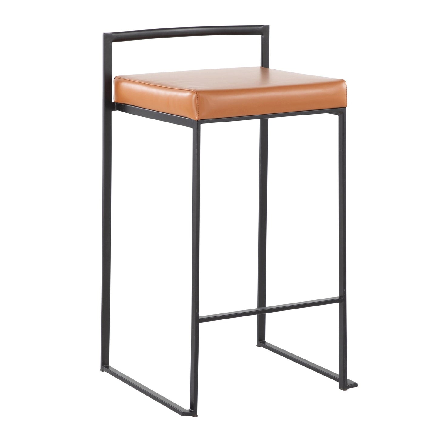 Fuji Stacker 26" Fixed-Height Counter Stool - Set of 3