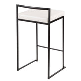 Fuji Stacker 26" Fixed-Height Counter Stool - Set of 3