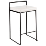Fuji Stacker 26" Fixed-Height Counter Stool - Set of 3