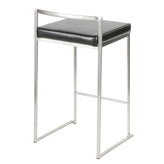 Fuji Stacker 26" Fixed-Height Counter Stool - Set of 3