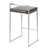 Fuji Stacker 26" Fixed-Height Counter Stool - Set of 3