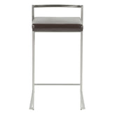 Fuji Stacker 26" Fixed-Height Counter Stool - Set of 3