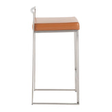Fuji Stacker 26" Fixed-Height Counter Stool - Set of 3