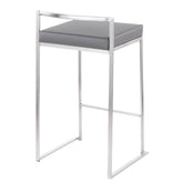 Fuji Stacker 26" Fixed-Height Counter Stool - Set of 3