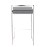 Fuji Stacker 26" Fixed-Height Counter Stool - Set of 3