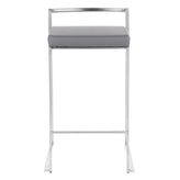 Fuji Stacker 26" Fixed-Height Counter Stool - Set of 3