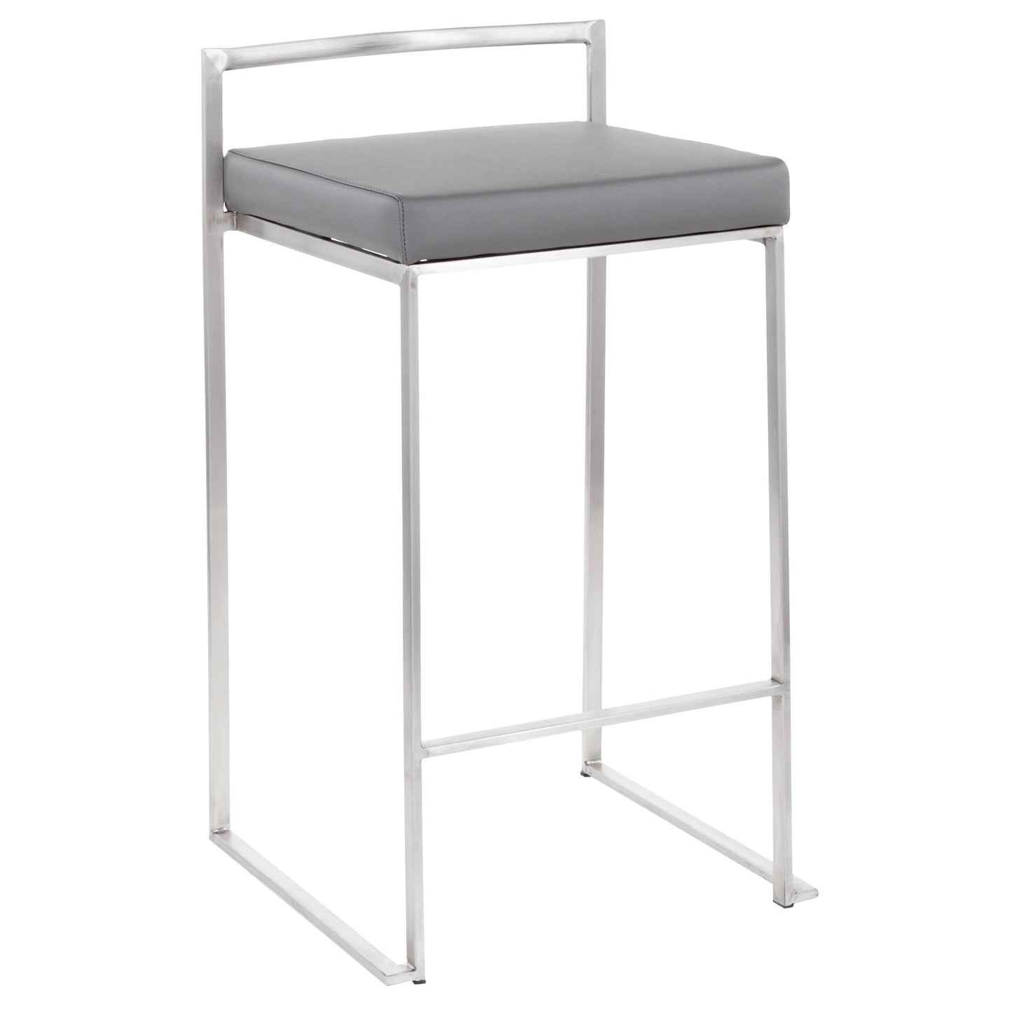 Fuji Stacker 26" Fixed-Height Counter Stool - Set of 3