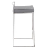 Fuji Stacker 26" Fixed-Height Counter Stool - Set of 3