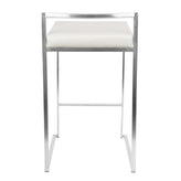 Fuji Stacker 26" Fixed-Height Counter Stool - Set of 3
