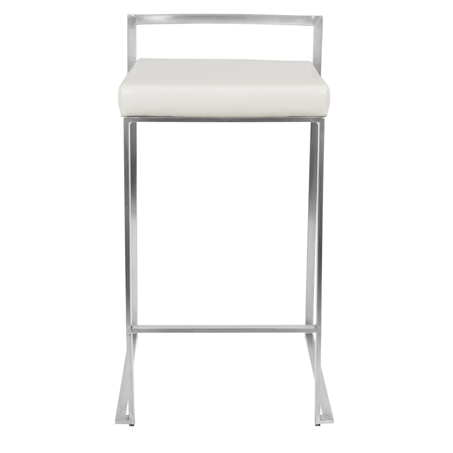 Fuji Stacker 26" Fixed-Height Counter Stool - Set of 3