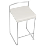 Fuji Stacker 26" Fixed-Height Counter Stool - Set of 3