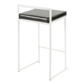Fuji Stacker 26" Fixed-Height Counter Stool - Set of 3