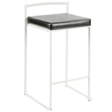 Fuji Stacker 26" Fixed-Height Counter Stool - Set of 3