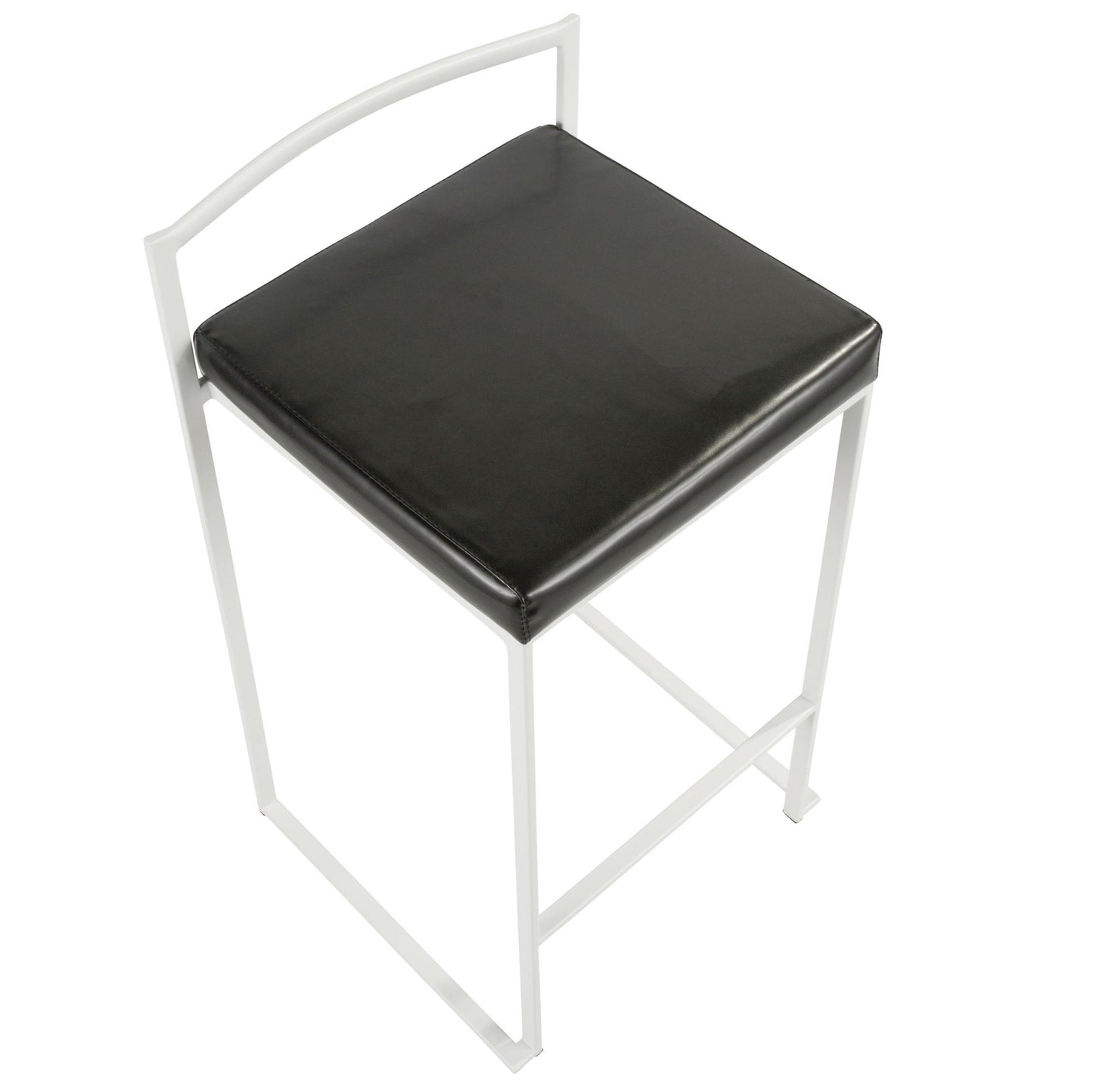 Fuji Stacker 26" Fixed-Height Counter Stool - Set of 3