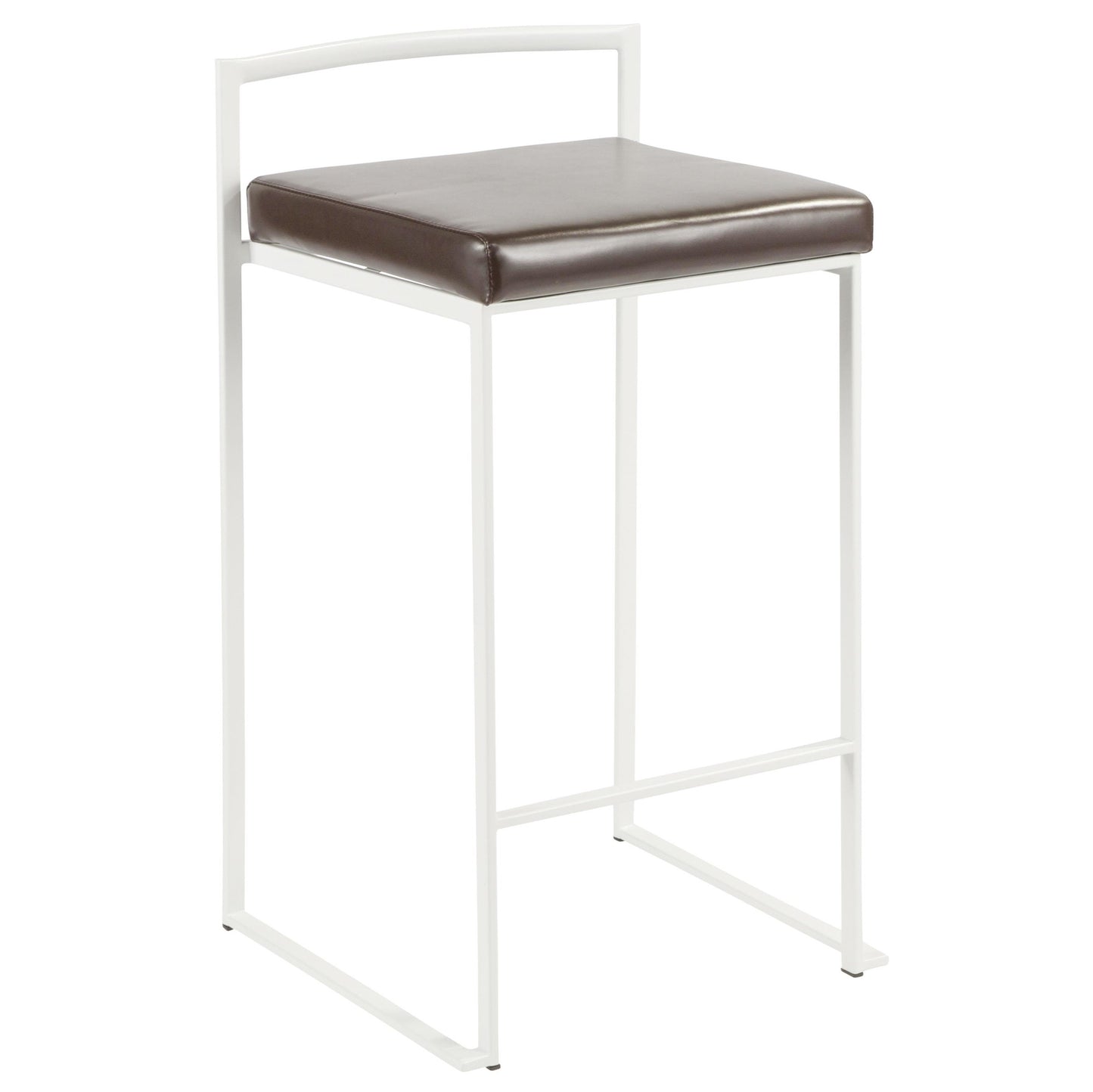 Fuji Stacker 26" Fixed-Height Counter Stool - Set of 3