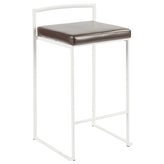 Fuji Stacker 26" Fixed-Height Counter Stool - Set of 3