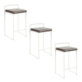 Fuji Stacker 26" Fixed-Height Counter Stool - Set of 3