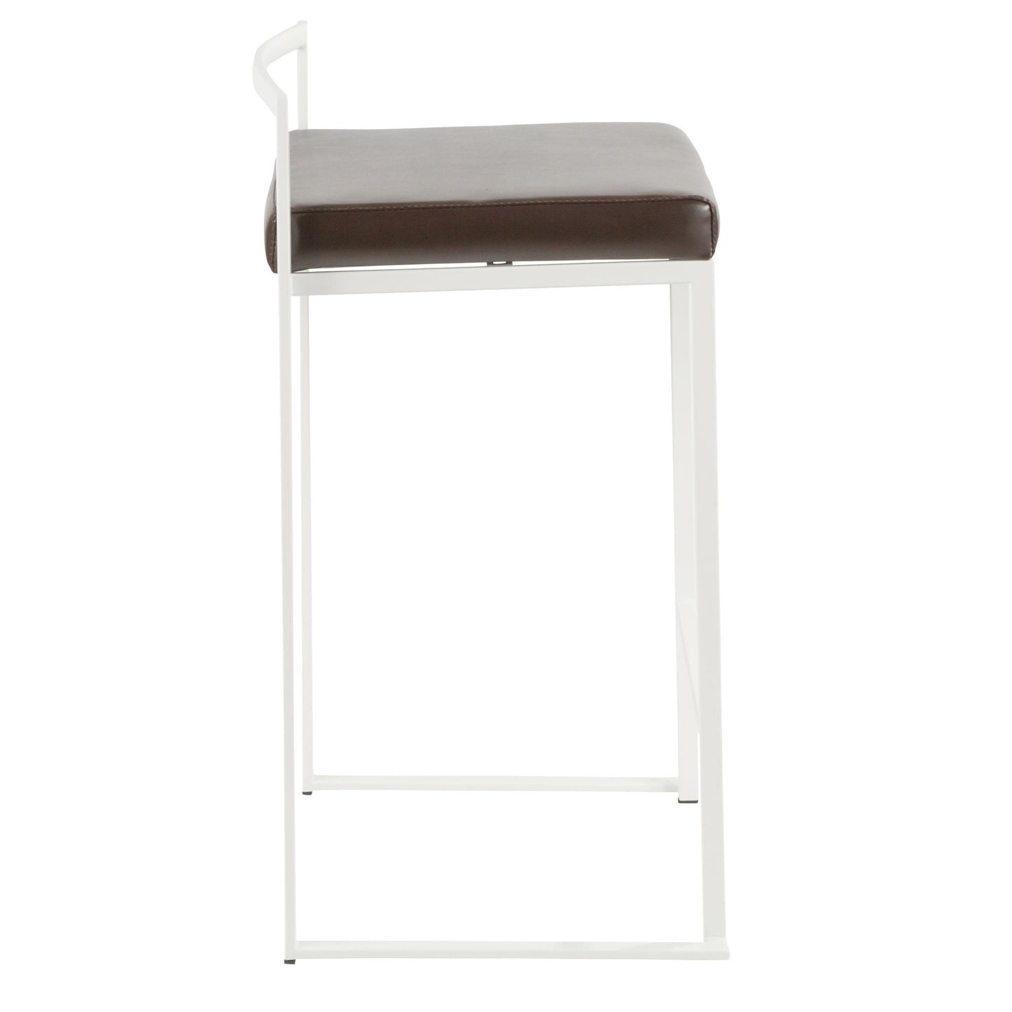 Fuji Stacker 26" Fixed-Height Counter Stool - Set of 3