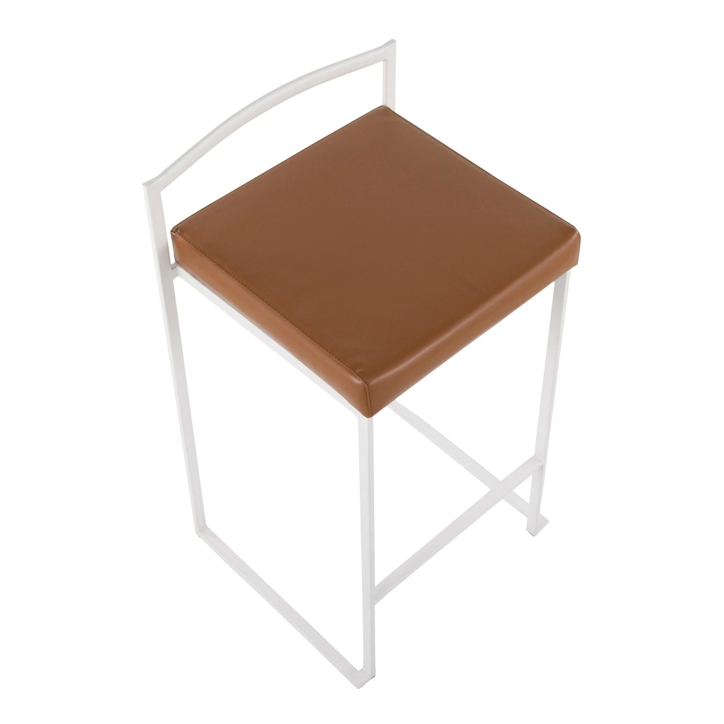 Fuji Stacker 26" Fixed-Height Counter Stool - Set of 3