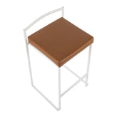 Fuji Stacker 26" Fixed-Height Counter Stool - Set of 3