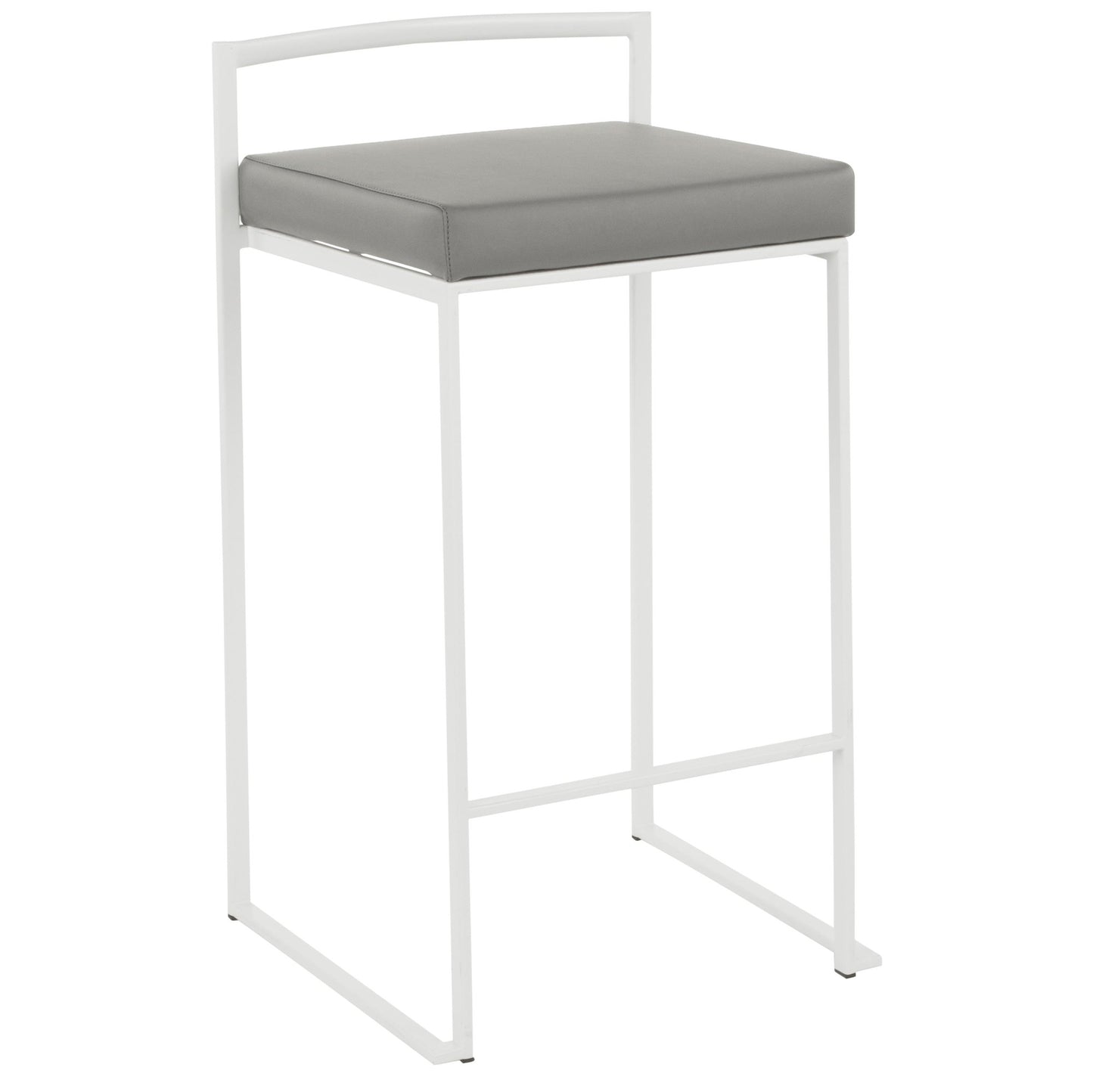 Fuji Stacker 26" Fixed-Height Counter Stool - Set of 3