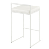Fuji Stacker 26" Fixed-Height Counter Stool - Set of 3
