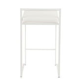 Fuji Stacker 26" Fixed-Height Counter Stool - Set of 3