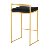 Fuji Stacker 26" Fixed-Height Counter Stool - Set of 3