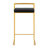Fuji Stacker 26" Fixed-Height Counter Stool - Set of 3