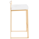 Fuji Stacker 26" Fixed-Height Counter Stool - Set of 3