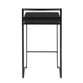 Fuji Stacker 26" Fixed-Height Counter Stool - Set of 3