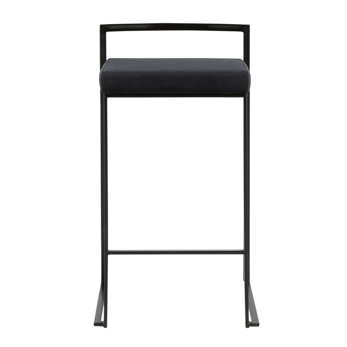 Fuji Stacker 26" Fixed-Height Counter Stool - Set of 3