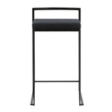 Fuji Stacker 26" Fixed-Height Counter Stool - Set of 3
