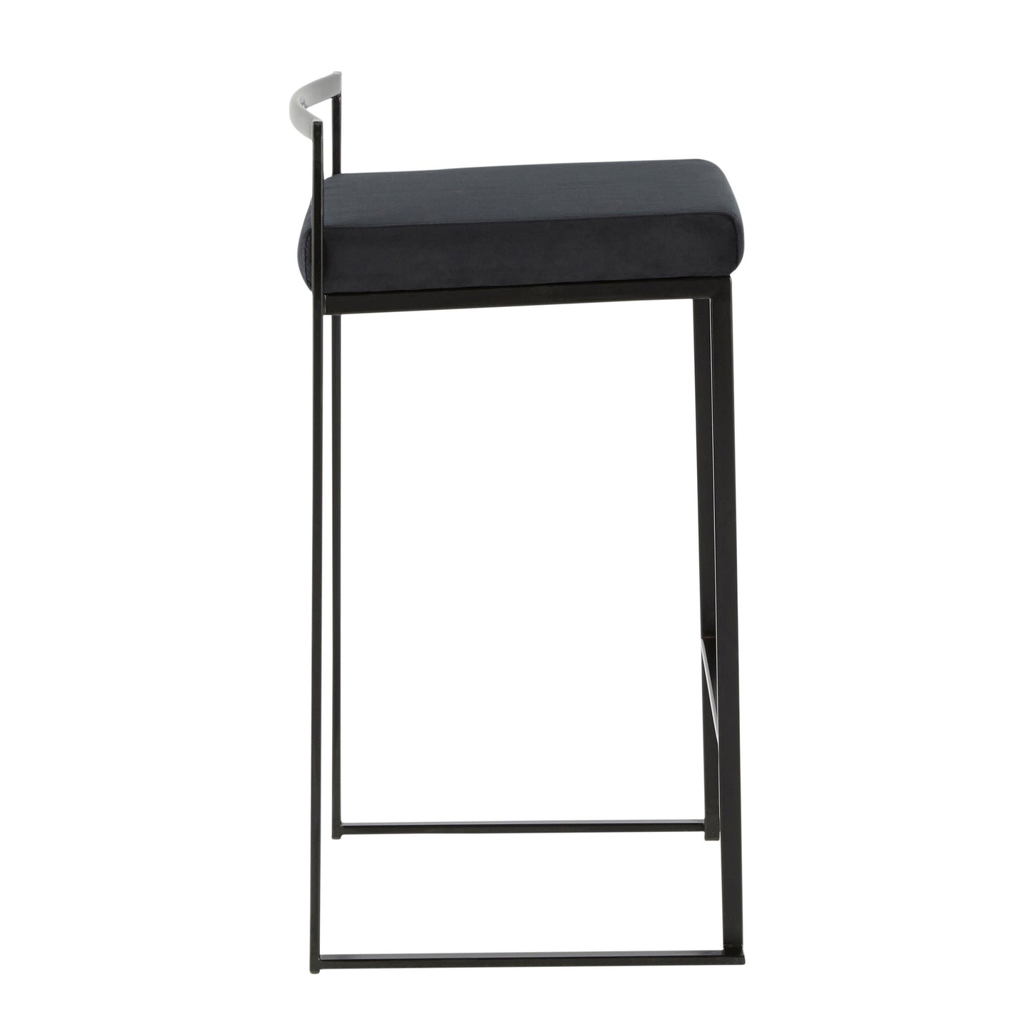 Fuji Stacker 26" Fixed-Height Counter Stool - Set of 3