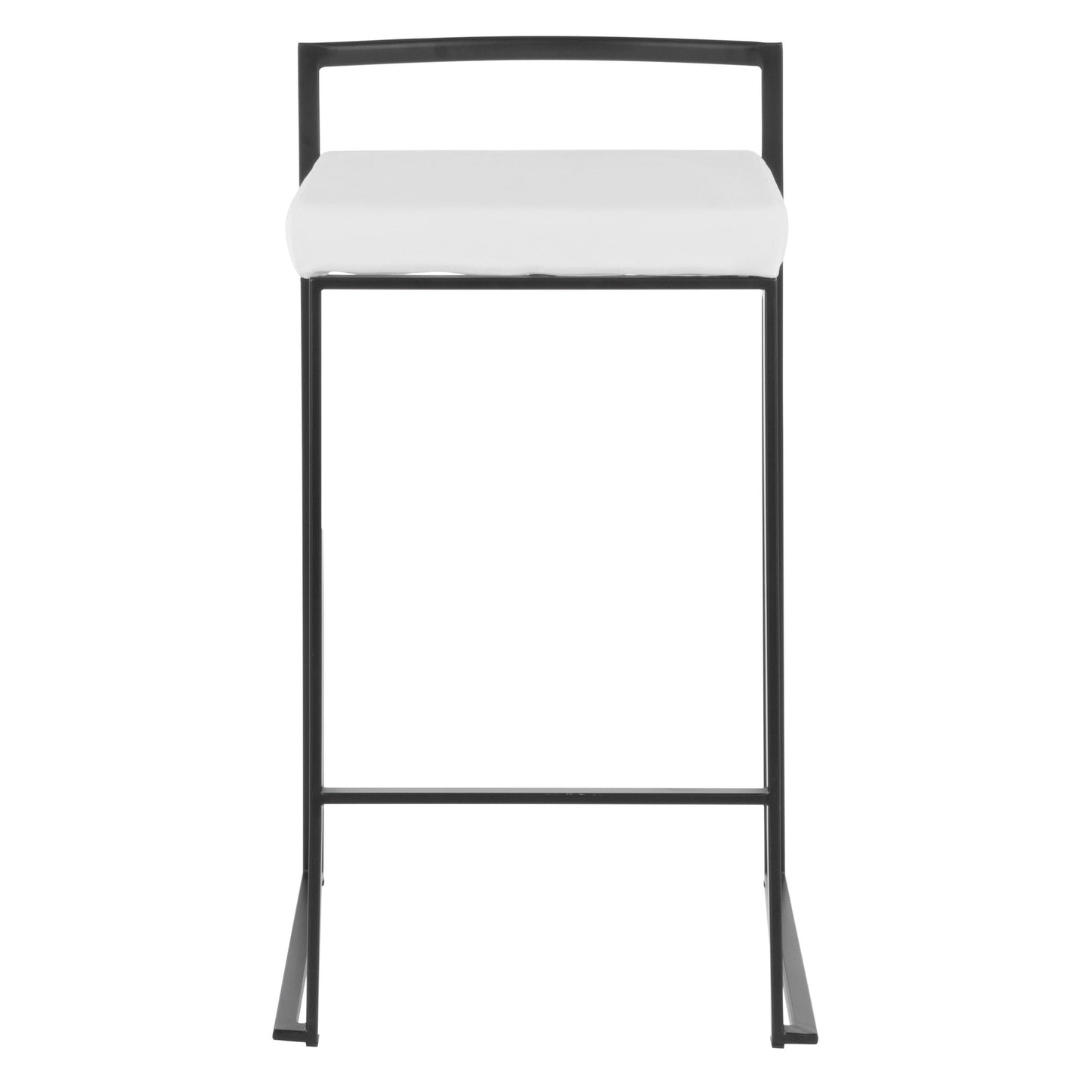 Fuji Stacker 26" Fixed-Height Counter Stool - Set of 3