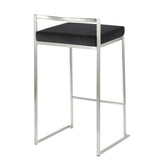 Fuji Stacker 26" Fixed-Height Counter Stool - Set of 3