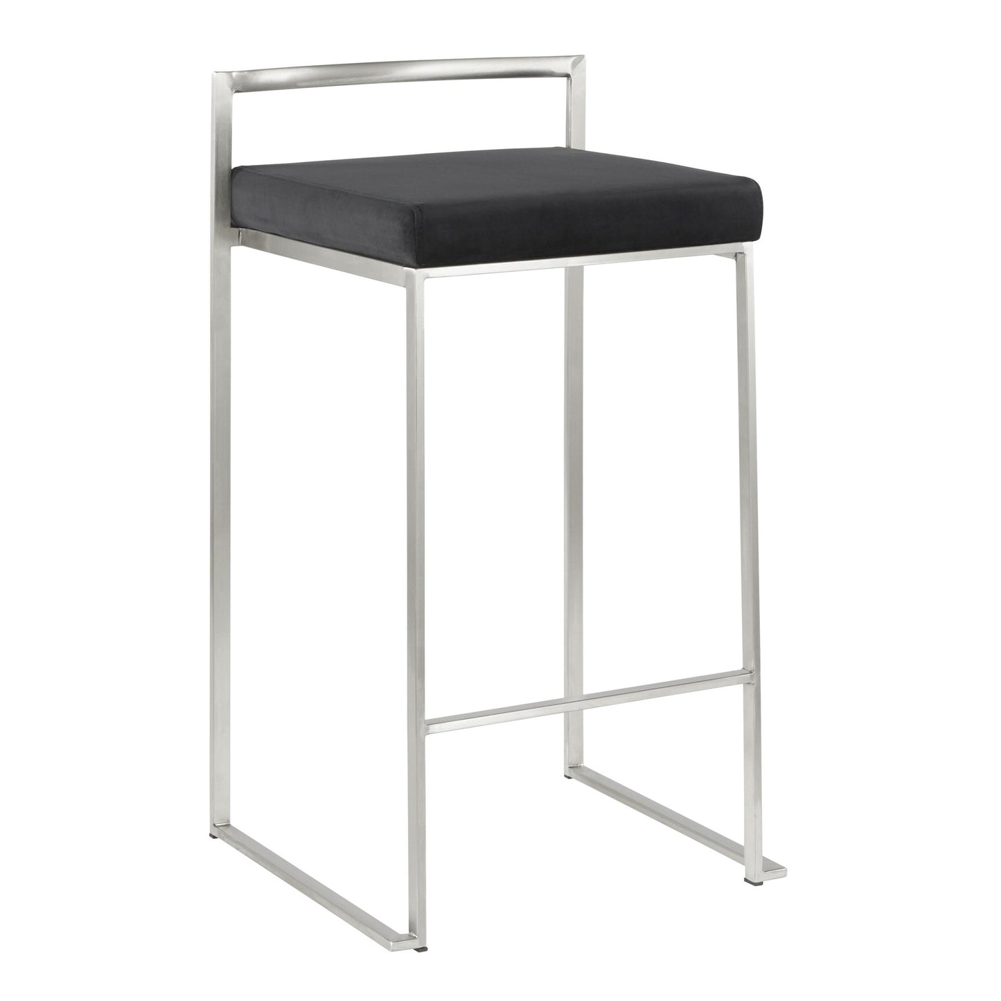 Fuji Stacker 26" Fixed-Height Counter Stool - Set of 3