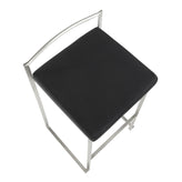 Fuji Stacker 26" Fixed-Height Counter Stool - Set of 3