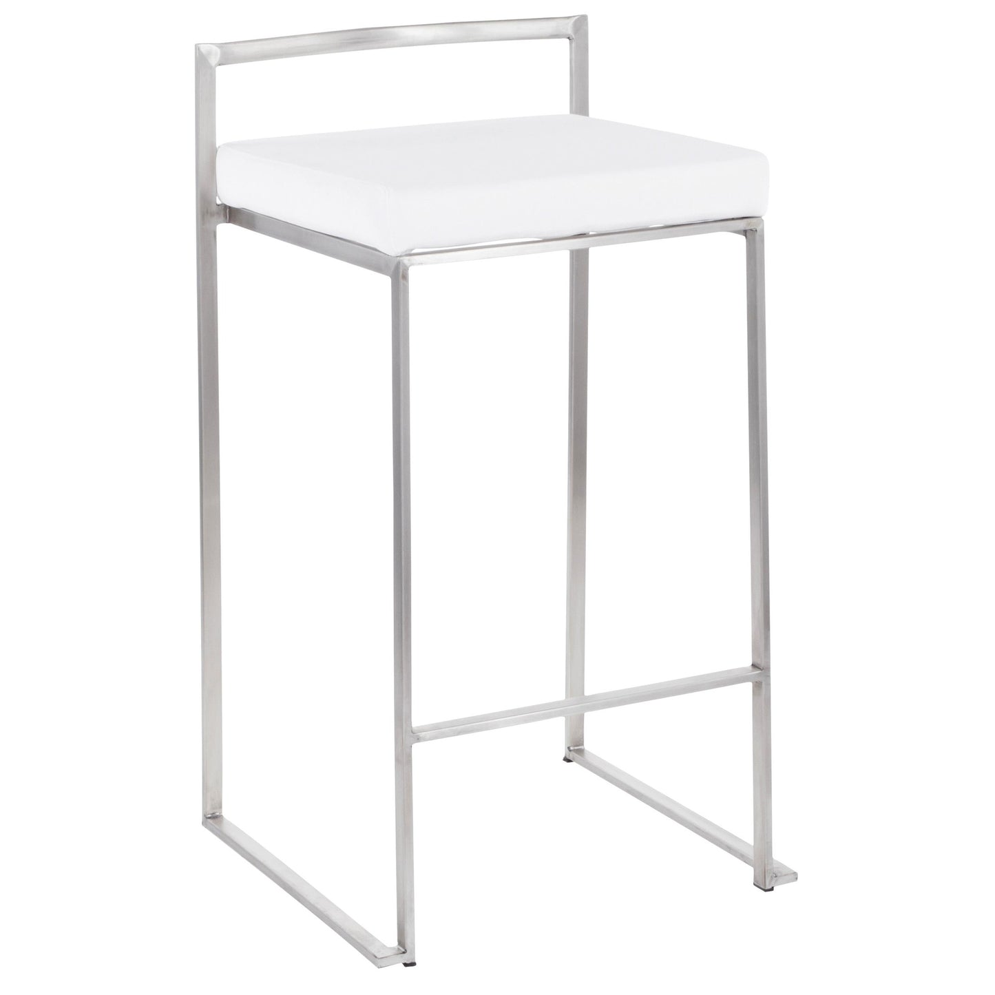 Fuji Stacker 26" Fixed-Height Counter Stool - Set of 3