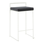 Fuji Stacker 26" Fixed-Height Counter Stool - Set of 3