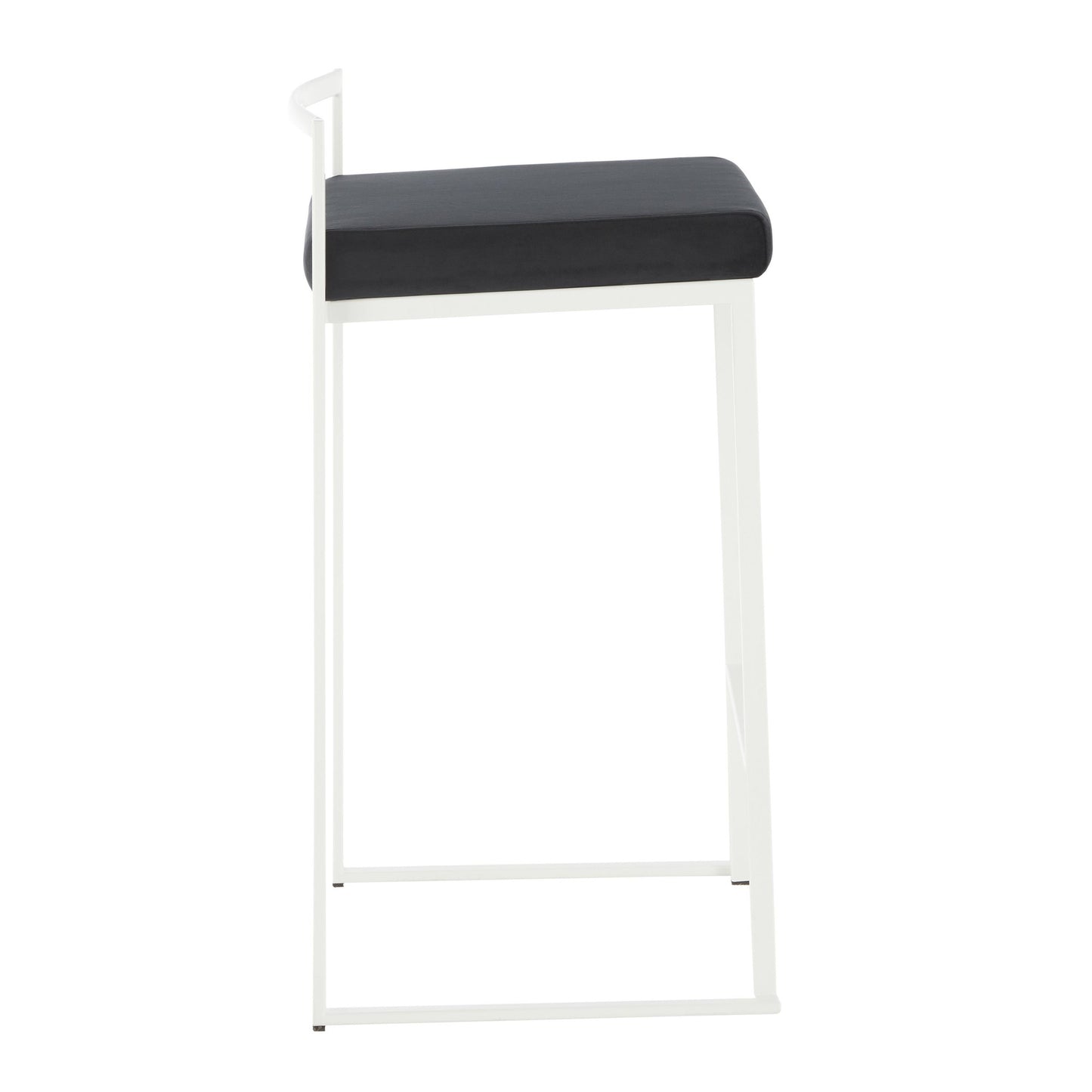 Fuji Stacker 26" Fixed-Height Counter Stool - Set of 3