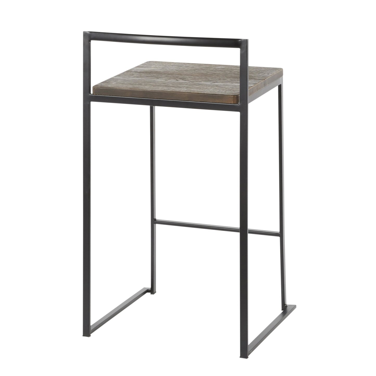 Fuji Stacker 26" Fixed-Height Counter Stool - Set of 3