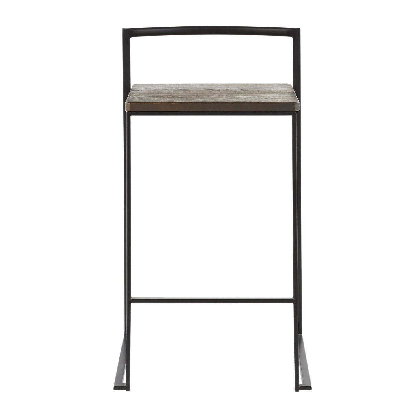 Fuji Stacker 26" Fixed-Height Counter Stool - Set of 3