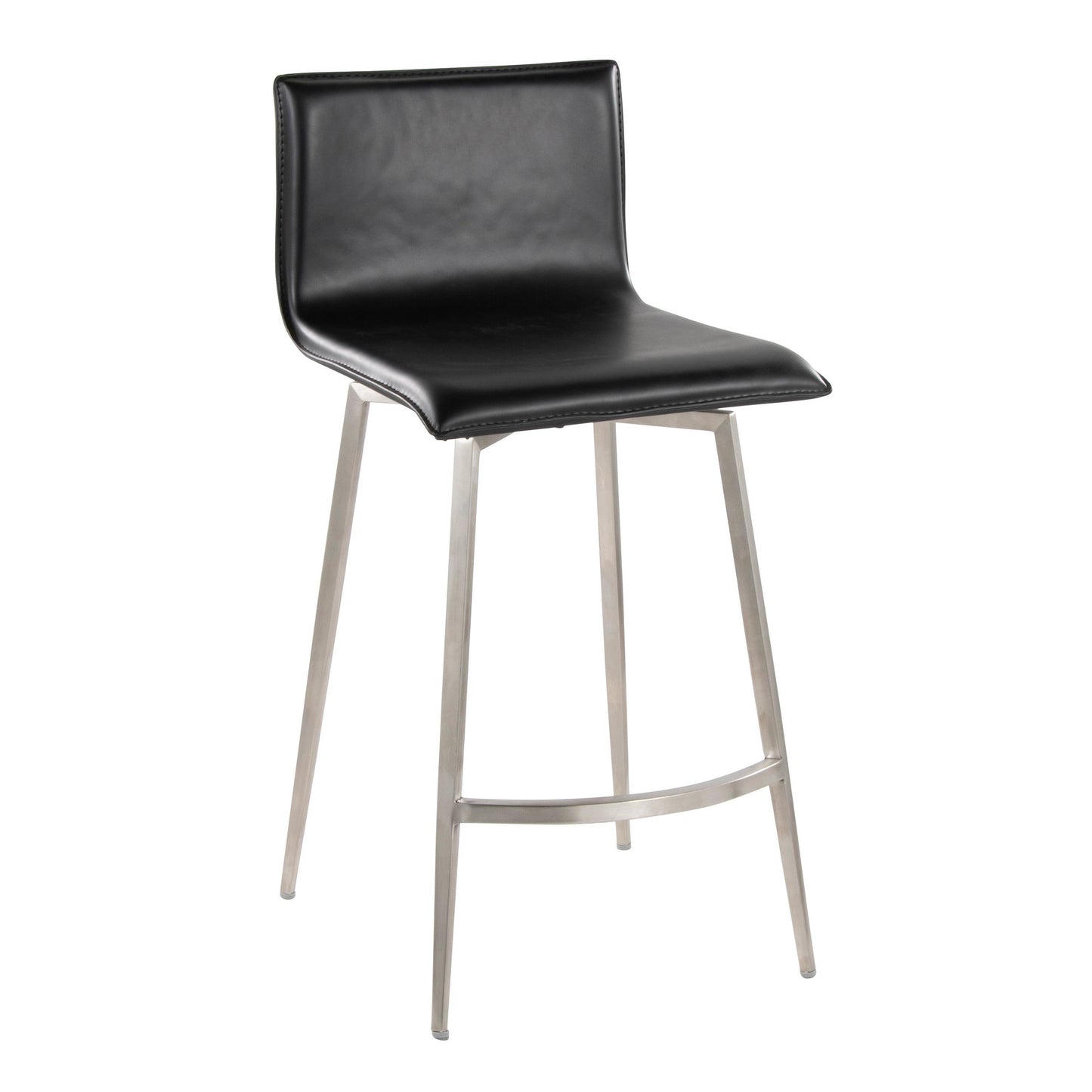 Mara Upholstered 26" Fixed-Height Counter Stool - Set of 2