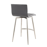 Mara Upholstered 26" Fixed-Height Counter Stool - Set of 2