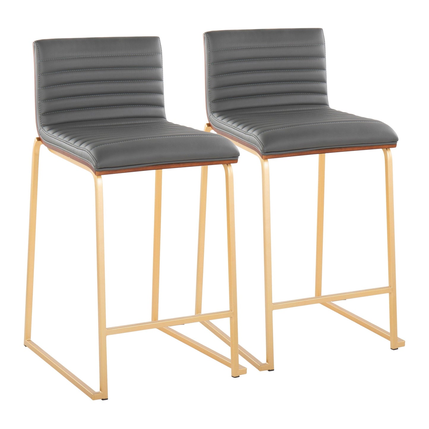 Mason Mara 26" Fixed-Height Counter Stool - Set of 2