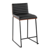 Mason Mara 26" Fixed-Height Counter Stool - Set of 2